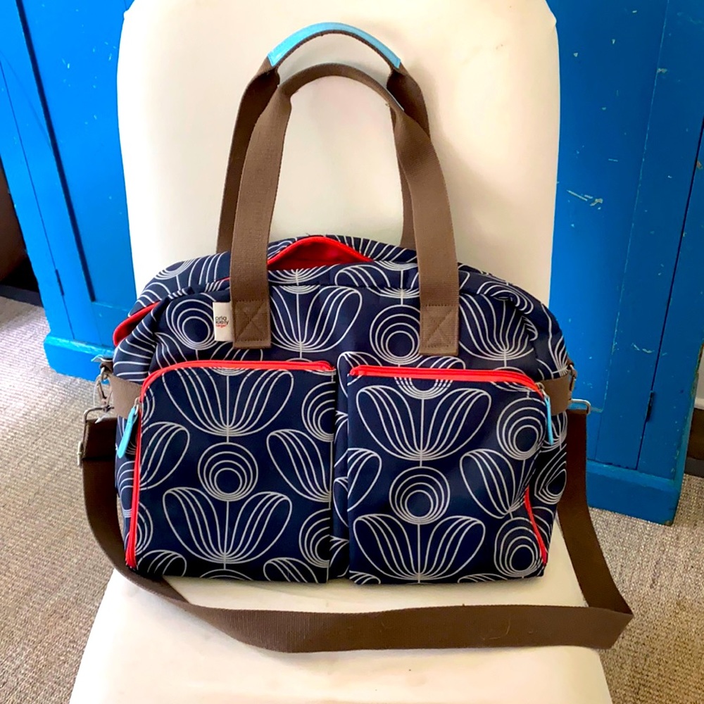 Orla Kiely diaper bag